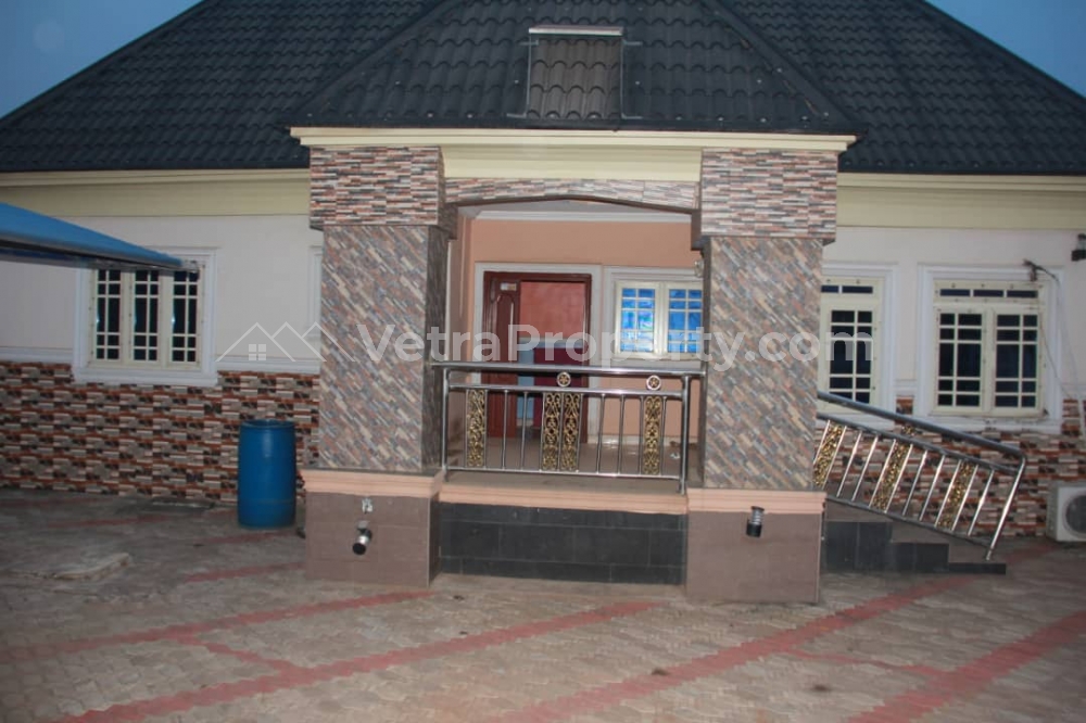  A 3 Bedroom Fully Detached Bungalow With Bq  3 bedroom Detached Bungalow for Sale Asaba Delta Vetra  Property