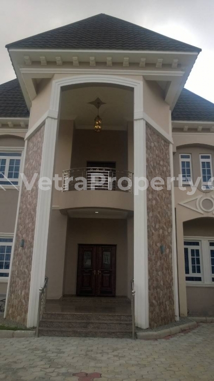  A Magnificent Finished 5 Bedroom Fully Detached Mansion With 1 Bedroom Bq,  5 bedroom Detached Duplex for Sale Gwarinpa Abuja Vetra  Property
