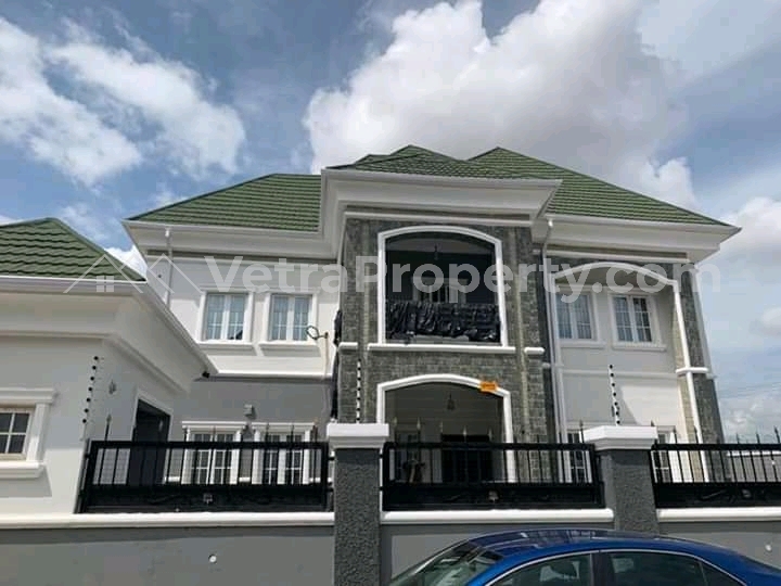  A Newly Built 5 Bedroom Fully Detached Duplex With 2 Rooms Bq At Corner Piece.  5 bedroom House for Sale Gwarinpa Abuja Vetra  Property
