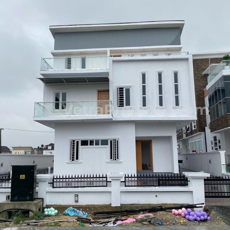  A Lovely 5 Bedroom Fully Detached Duplex With Bq  5 bedroom Detached Duplex for Sale Lekki Lagos Vetra  Property
