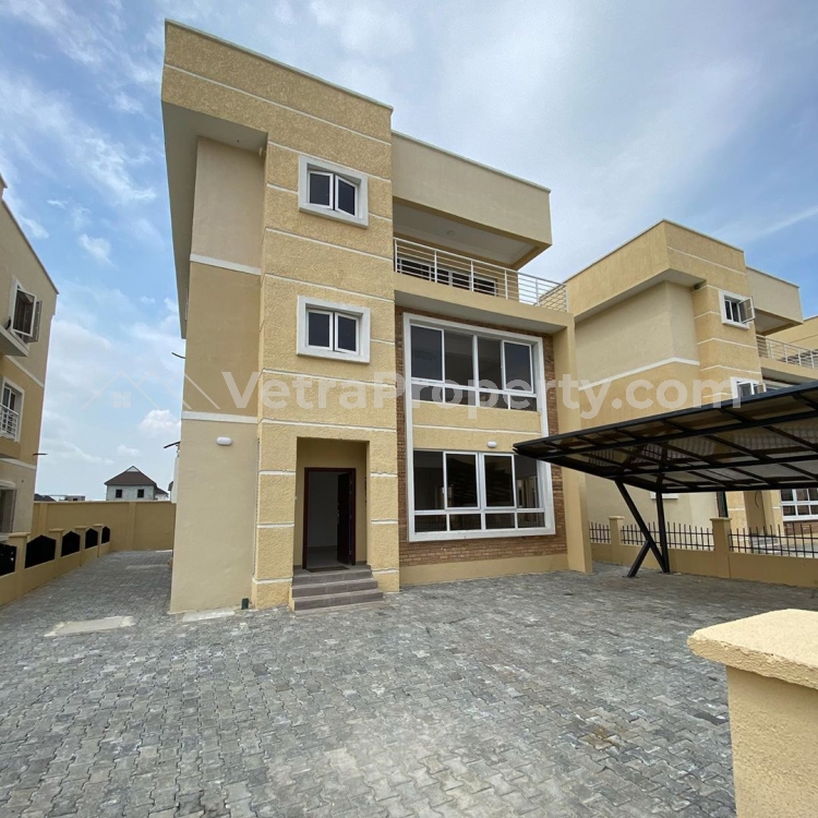  A Contemporary 5 Bedroom Fully Detached Duplex With Bq  5 bedroom Detached Duplex for Sale Lekki Lagos Vetra  Property