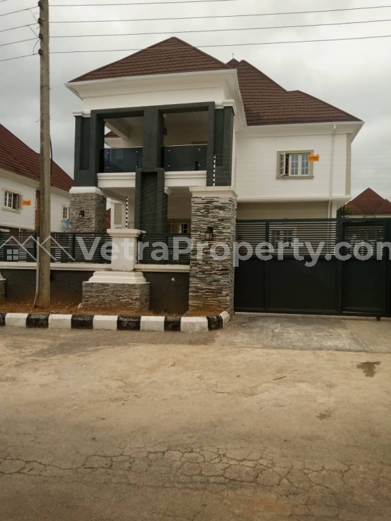  A 4 Bedroom Fully Detached Duplex With 2 Rooms Bq  4 bedroom Detached Duplex for Sale Life Camp Abuja Vetra  Property