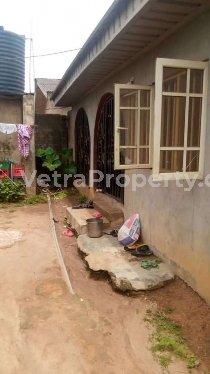  4bedroom Flat On A Half Plot Of Land Fenced With Gate On A Corner Piece  4 bedroom House for Sale Ipaja Lagos Vetra  Property