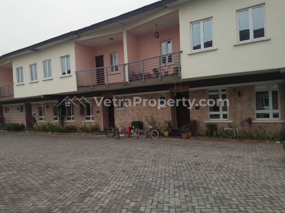  Newly Built 4 Bedroom Terrace Duplex  4 bedroom Terraced Duplex for Rent Ajah Lagos Vetra  Property