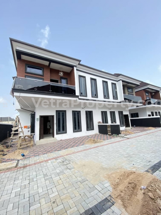  A Lovely 4 Bedroom Semi-detached Duplex With A Room Bq  4 bedroom Semi-Detached Duplex for Sale Lekki Lagos Vetra  Property