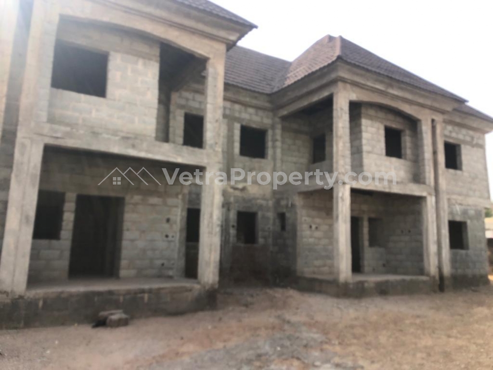  A 2 Units Carcass (50% Completed)4 Bedrooms Duplex With 2 Units Of One Bedroom Boys Quarters  4 bedroom Detached Duplex for Sale Gwarinpa Abuja Vetra  Property