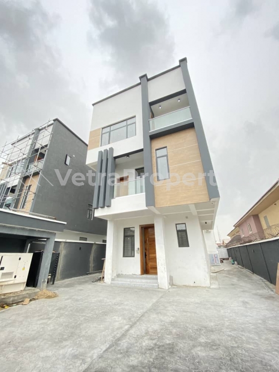  An Exquisitely Finished 5 Bedroom Fully Detached Smart House With Private Cinema And Swimming Pool  5 bedroom House for Sale Lekki Lagos Vetra  Property