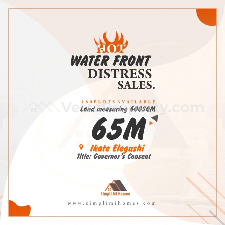  Governor's Consent. Distress Sales 100% Dry Land  Land for Sale Lekki Lagos Vetra  Property