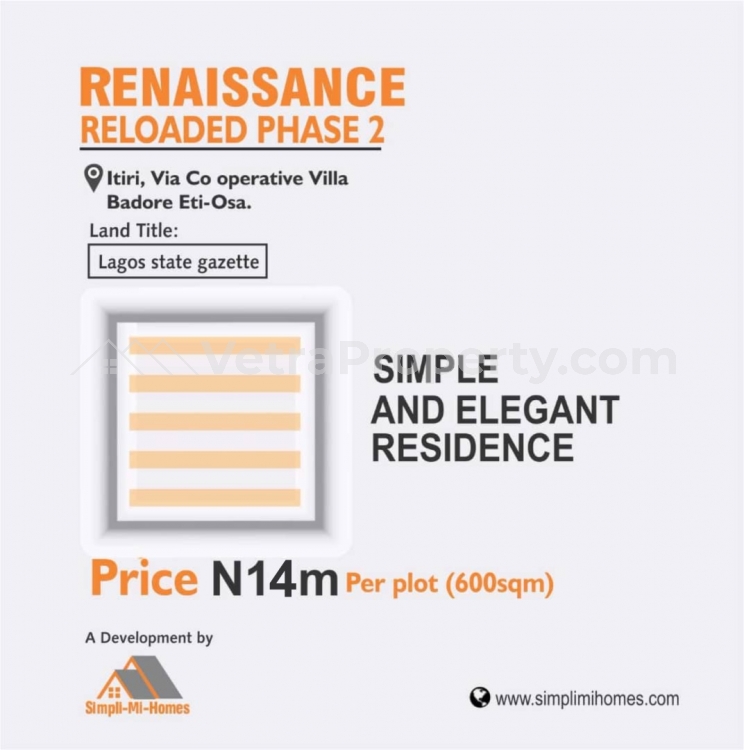  Plots Of Land  Land for Sale Epe Lagos Vetra  Property