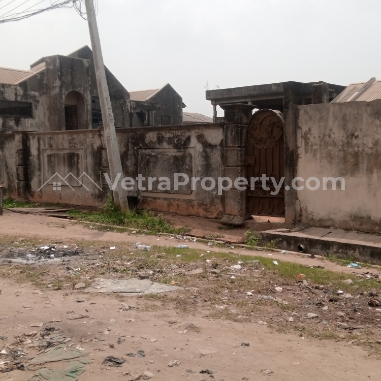 Dry Land 3 Plots Of Land With 7 Bedrooms Duplex At Ago Palace Way Okota Lagos  7 bedroom Detached Duplex for Sale Isolo Lagos Vetra  Property