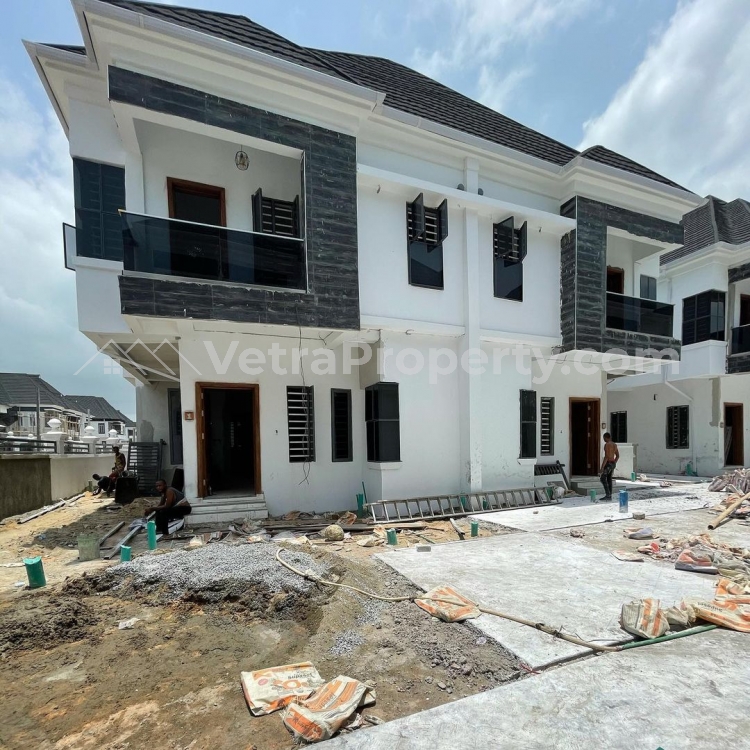  Magnificent Fully Serviced 4bedroom Semi Detached  4 bedroom House for Sale Lekki Lagos Vetra  Property