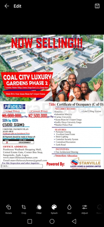  C Of O Land In Emene, Enugu For Sale  Land for Sale Enugu Enugu Vetra  Property