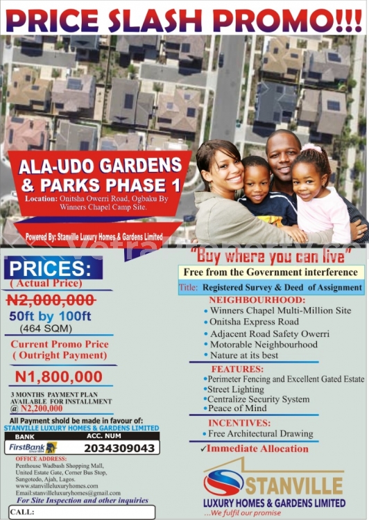  Cheap Land At Ogbaku, , Owerri For Sale  Land for Sale Owerri Imo Vetra  Property