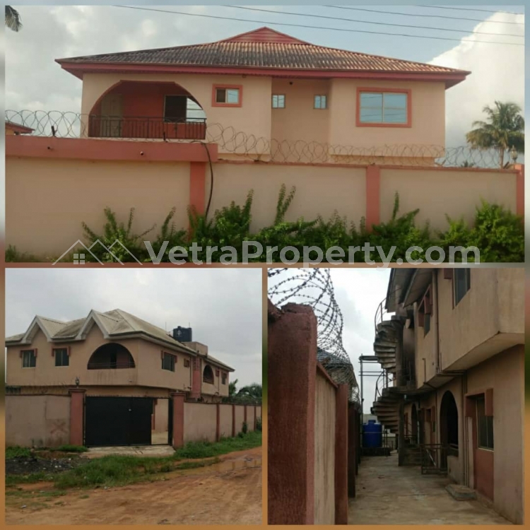  Executive 4bedroom Terrace Duplex With A 2room Bq Apartment, At Gowon Estate, Egbeda  4 bedroom House for Sale Alimosho Lagos Vetra  Property
