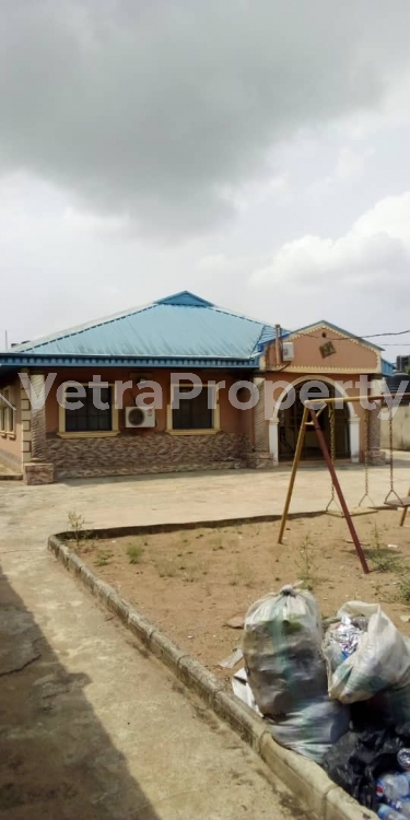  Standard 4bedroom Bungalow Setback Apartment, At Ikola, Command  4 bedroom House for Sale Ipaja Lagos Vetra  Property