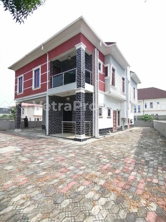 Luxurious 5bedroom Fully Detached Duplex Apartment With Bq  5 bedroom Detached Duplex for Sale Ajah Lagos Vetra  Property