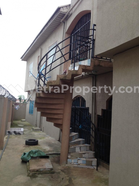  Standard 3units Of 3bedroom And 1unit Of 2bedroom Flat Apartment, At Puposhola Estate  4 bedroom Flat for Sale Egbe Lagos Vetra  Property