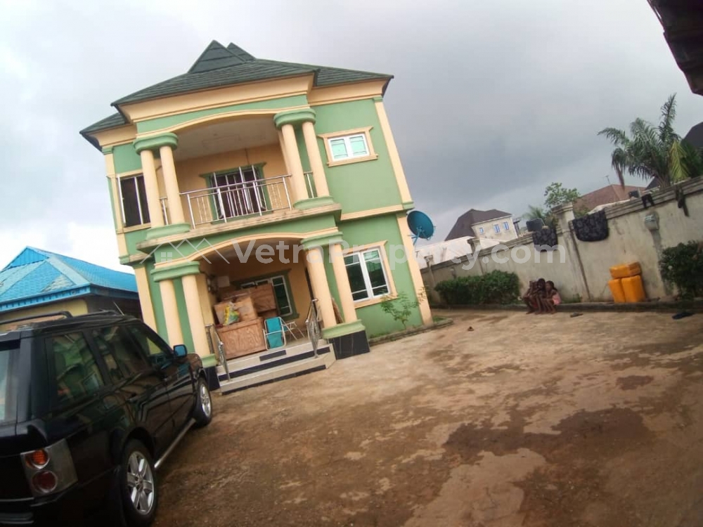 Executive 4bedroom Duplex With 2unit Of Mini Flat At New London Estate  4 bedroom House for Sale Ipaja Lagos Vetra  Property