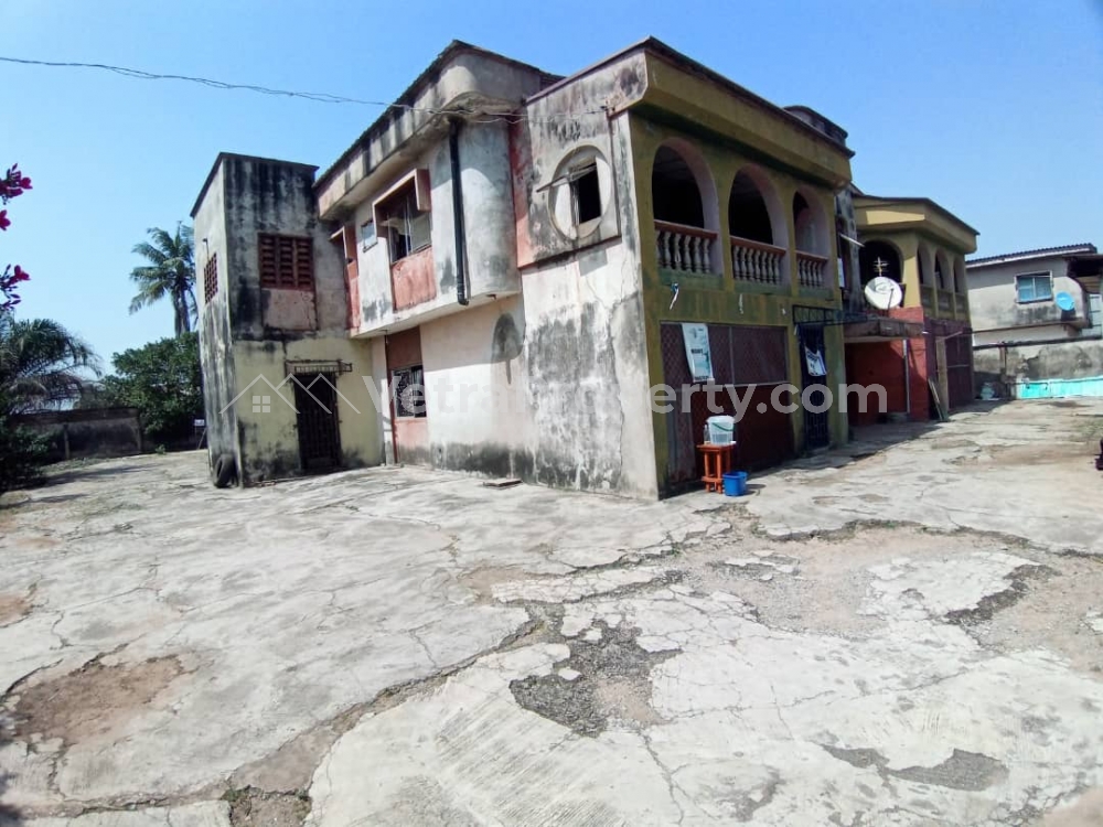  4units Of 3bedroom Flat With Bq On 2plot Of Land  3 bedroom Flat for Sale Ipaja Lagos Vetra  Property