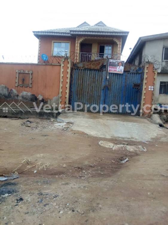  Superb 2bedroom 4 Flat Apartment On A Half Plot Of Land At Okerube  4 bedroom Flat for Sale Ikotun Igando Lagos Vetra  Property