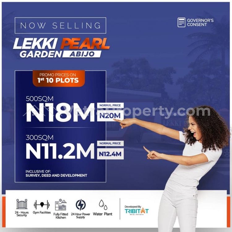  Lekki Pearl Garden Abijo  Land for Sale Ajah Lagos Vetra  Property