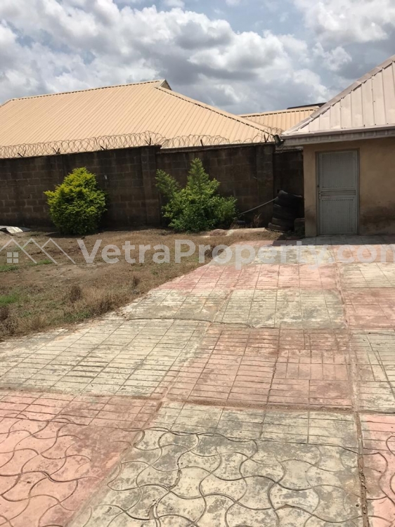 5 Bedroom Bungalow On 2 Plots Of Land With A Room And A Parlor Pent House  5 bedroom House for Sale Ibadan Oyo Vetra  Property