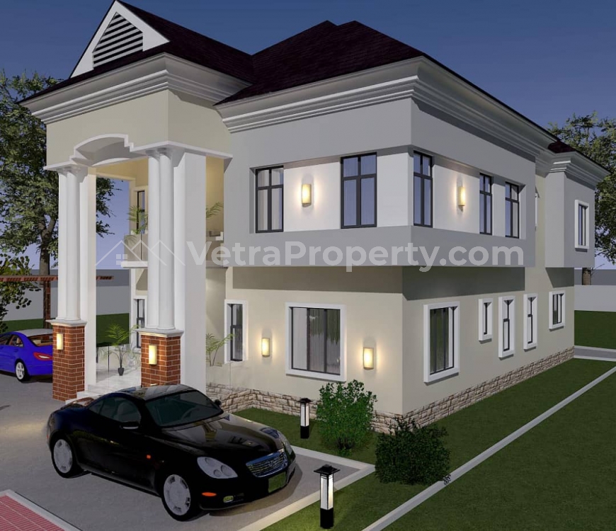  4 Bedroom Duplex (mansion) On Full Plot Land At Bodija Ashi Estate,price 70m  4 bedroom House for Sale Ibadan Oyo Vetra  Property