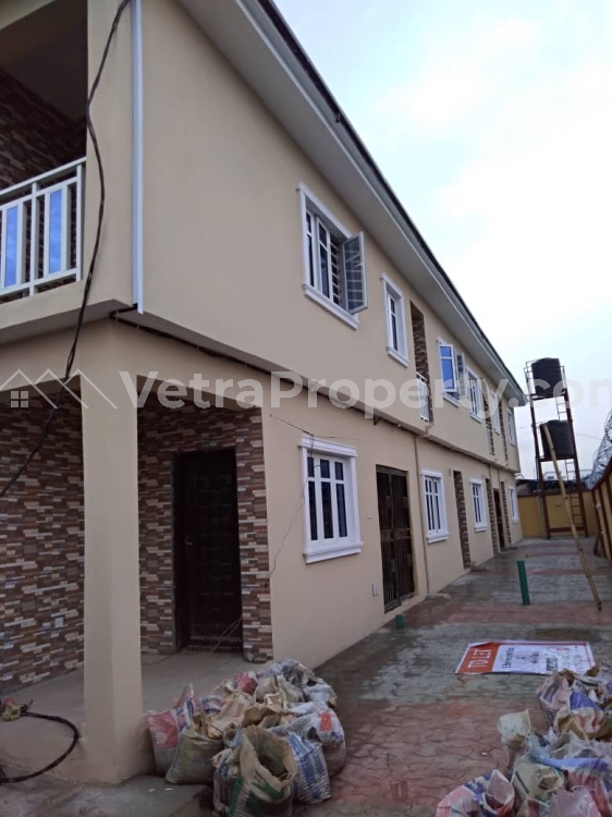  Standard Newly Built 2 Bed Room Flat Fence Round With Gate Security Wise Car Park Upstairs  2 bedroom Flat for Rent Yaba Lagos Vetra  Property