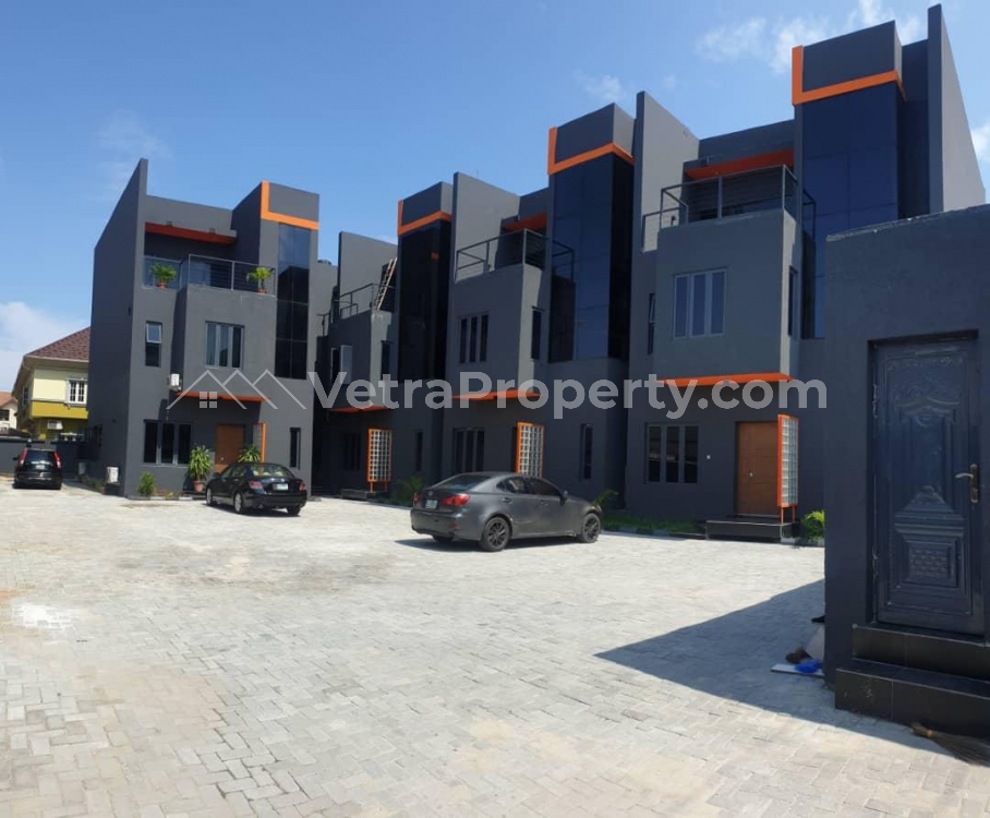  3 Bedroom Terrace (pcl-050)  3 bedroom Terraced Duplex for Sale Lekki Lagos Vetra  Property