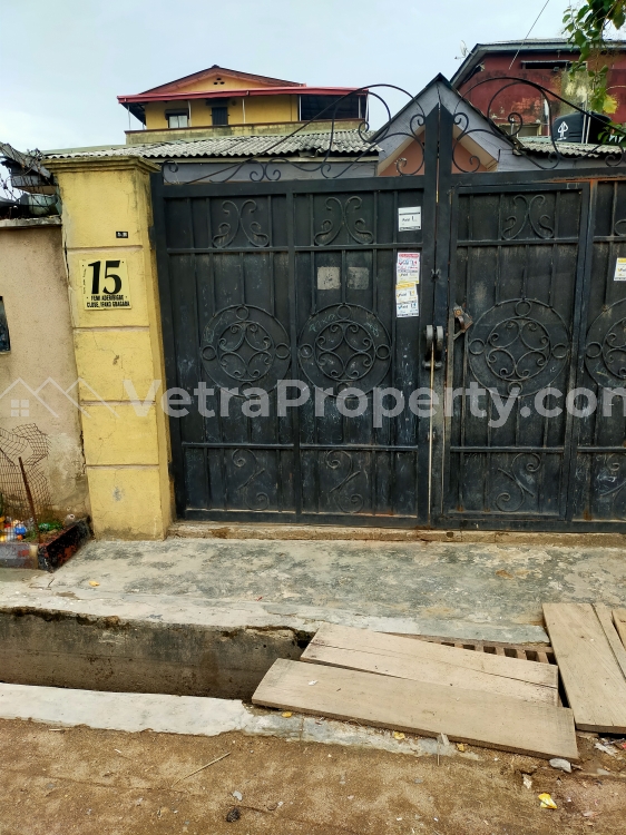 Bungalow On Half Plot Of Land Comprises Block Of Flats At Gbagada  Blocks of Flats for Sale Gbagada Lagos Vetra  Property