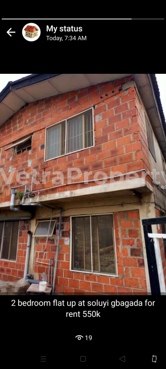  2 Bedroom Flat Up  2 bedroom Flat for Rent Gbagada Lagos Vetra  Property