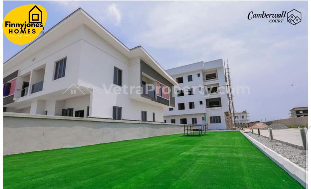  4 Bedroom Semi Detached With Bq At Camberwell Court Abijo Gra Going For 45m  4 bedroom Detached Bungalow for Sale Ajah Lagos Vetra  Property