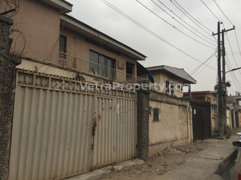  A 5bedroom Duplex And 2units Of 3bedroom Flat Up And Down On 600sqm Land *note: Both Buildings Together  3 bedroom Blocks of Flats for Sale Surulere Lagos Vetra  Property