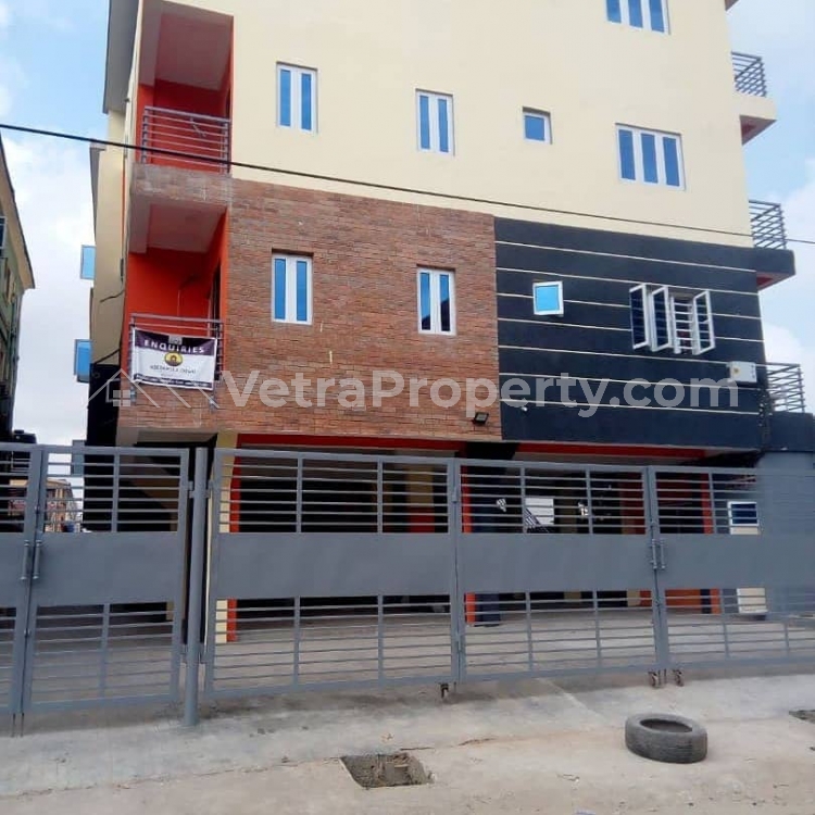  Newly Built 3bedroom Flat With A Room Bq  3 bedroom Blocks of Flats for Rent Yaba Lagos Vetra  Property