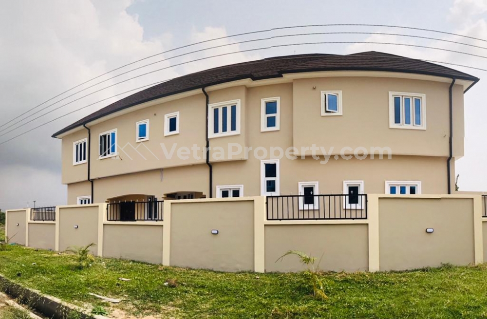  New 4 Bedroom Detached Duplex With 24 Hours Power And Security, Tiled All Round Estate  4 bedroom Detached Duplex for Rent Ajah Lagos Vetra  Property