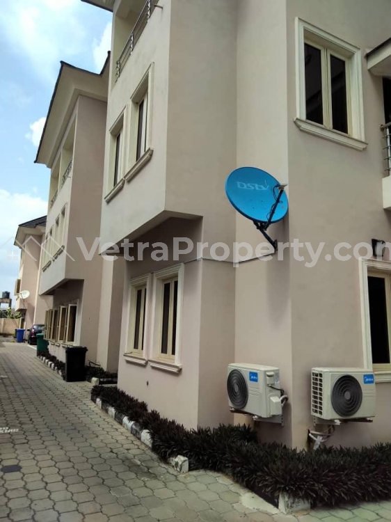  Executive And Serviced New 5 Bedroom Terrace Duplex With A Room Bq  5 bedroom House for Rent Ilupeju Lagos Vetra  Property