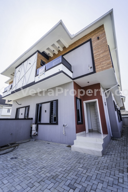  Newly Built 4 Bedroom Semi-detached Home With Mortgage Payment Option  4 bedroom House for Sale Lekki Lagos Vetra  Property