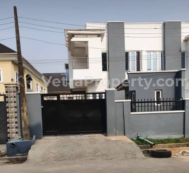  A Newly Built 3bedroom Semi Detached Duplex, Self Compound With A Security House  3 bedroom Semi-Detached Duplex for Sale Maryland Lagos Vetra  Property