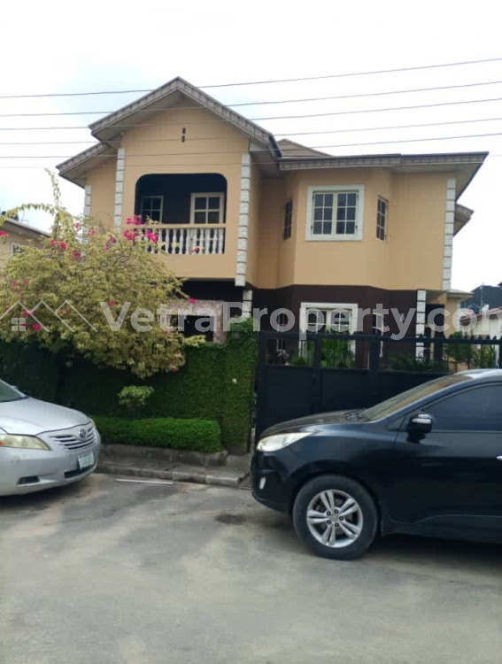  *4bedroom Fully Detached Duplex With 2setting Room, Study Room And A Room Bq  4 bedroom House for Sale Gbagada Lagos Vetra  Property