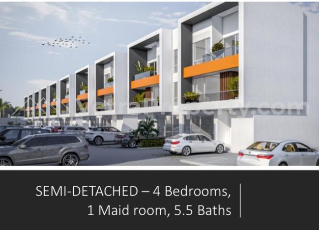  Newly Built Luxury 4 Bedroom Semi-detached Duplex & Terrace House With Bq For Sale  4 bedroom House for Sale Lekki Lagos Vetra  Property