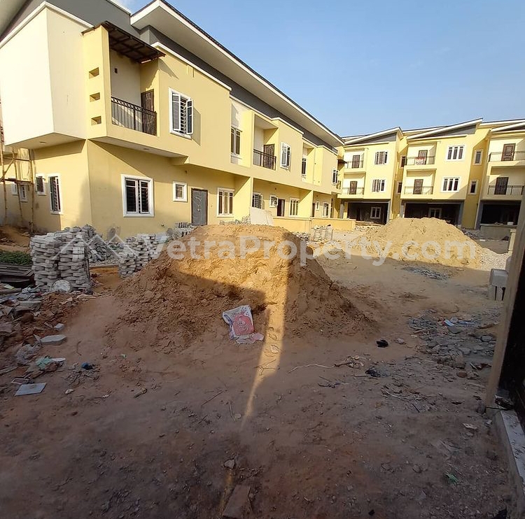  New Built, Luxury Serviced 4 Nos 5 Bedrooms Terrace House With A Room Bq  4 bedroom Terraced Duplex for Sale Ilupeju Lagos Vetra  Property