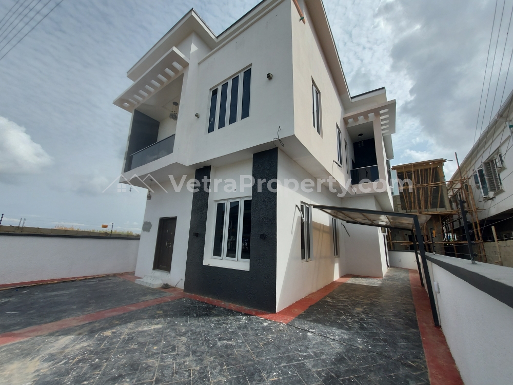  4 Bedrooms Fully Detached Duplex  4 bedroom House for Rent Ajah Lagos Vetra  Property