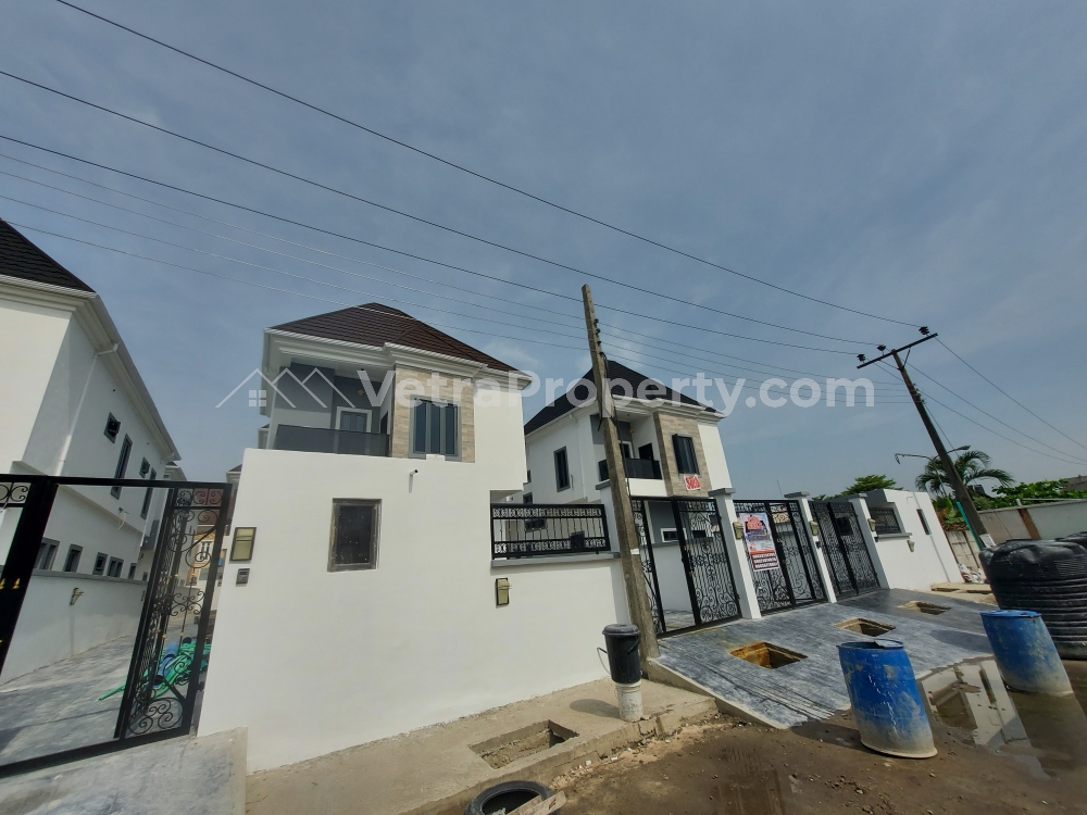  Newly Built And Well Finished 4 Bedrooms Fully Detached Duplex  4 bedroom Detached Duplex for Rent Lekki Lagos Vetra  Property