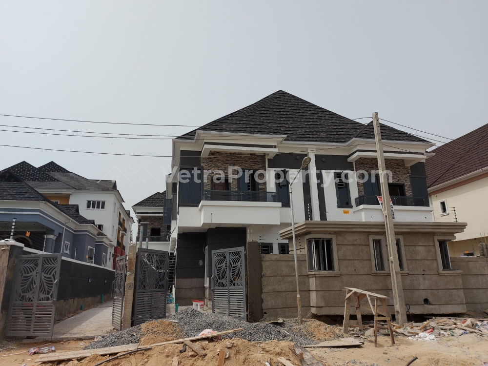  Newly Built 4 Bedroom Semi Detached Duplex With A Bq  4 bedroom Semi-Detached Duplex for Sale Lekki Lagos Vetra  Property