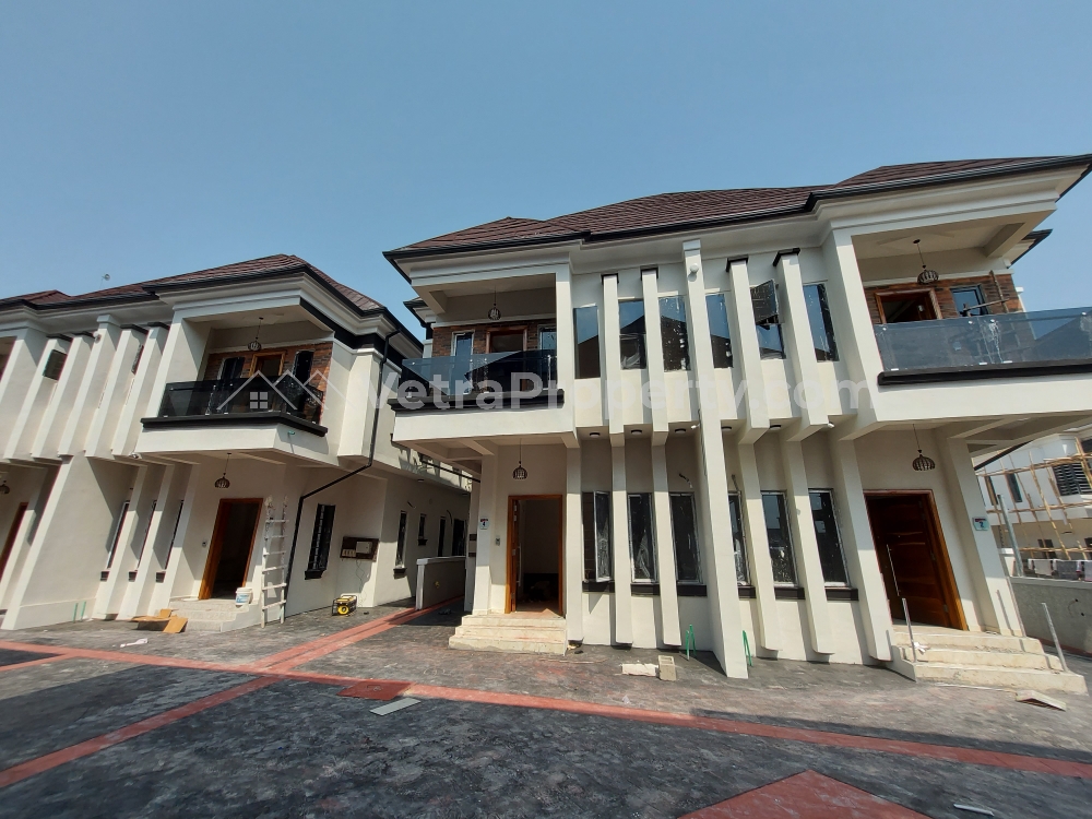  4 Bedroom Semi Detached Duplex With A Bq Serviced Apartment  4 bedroom House for Sale Lekki Lagos Vetra  Property