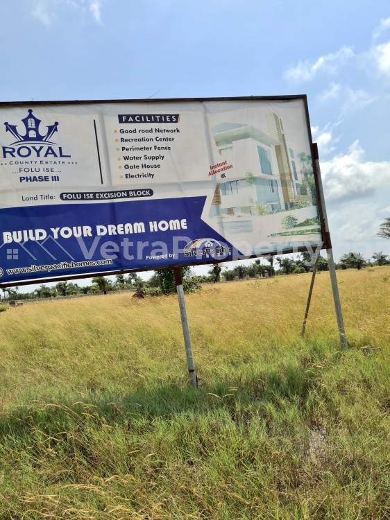  Own A Piece Of Royalty In This Prestigious Estate  Land for Sale Ibeju Lekki Lagos Vetra  Property