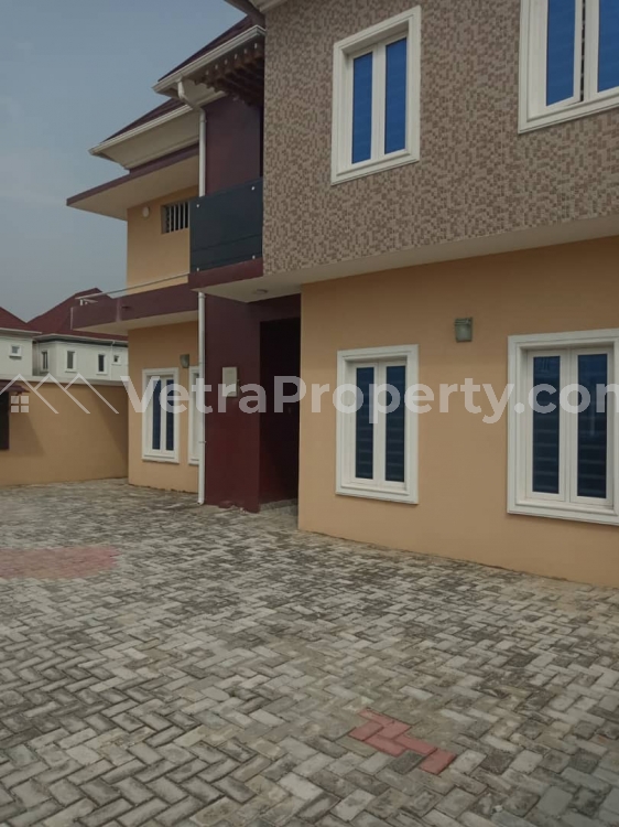  4bedroom Fully Detached Duplex With Bq J V  Flat for Sale Lekki Lagos Vetra  Property