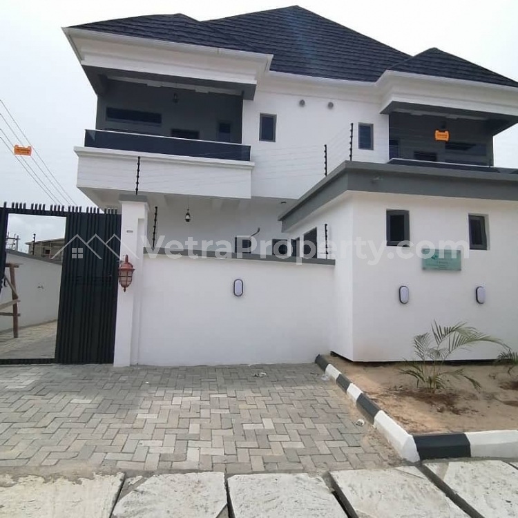  Newly Built Beautifully 4 Bedroom Semi Detached Duplex With Bq ..  4 bedroom Semi-Detached Duplex for Sale Lekki Lagos Vetra  Property