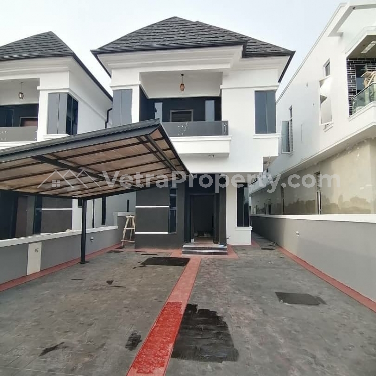  5 Bedroom Luxury Detached Duplex With Bq  5 bedroom Detached Duplex for Sale Ajah Lagos Vetra  Property