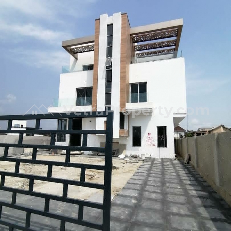  Massive 5 Bedroom Fully Detached House With A Swimming Pool And Penthouse  5 bedroom Detached Duplex for Sale Lekki Lagos Vetra  Property